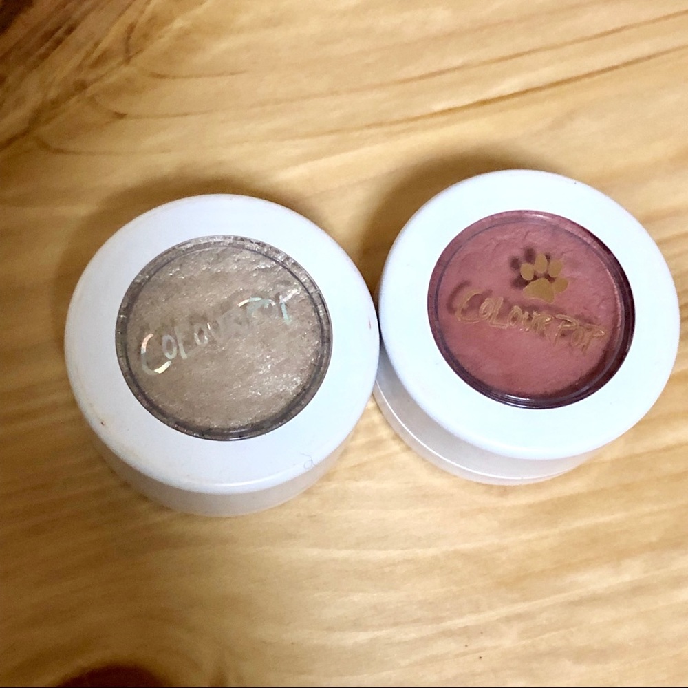 2 Colourpop Super Shock Shadows